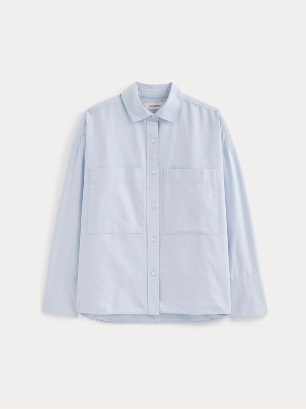 Everlane Boxy Oxford Blue L - Picture 5 of 6